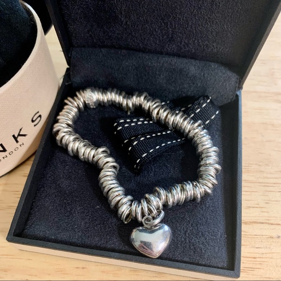 LINKS of London Bracelet & Heart Charm - Picture 5 of 11